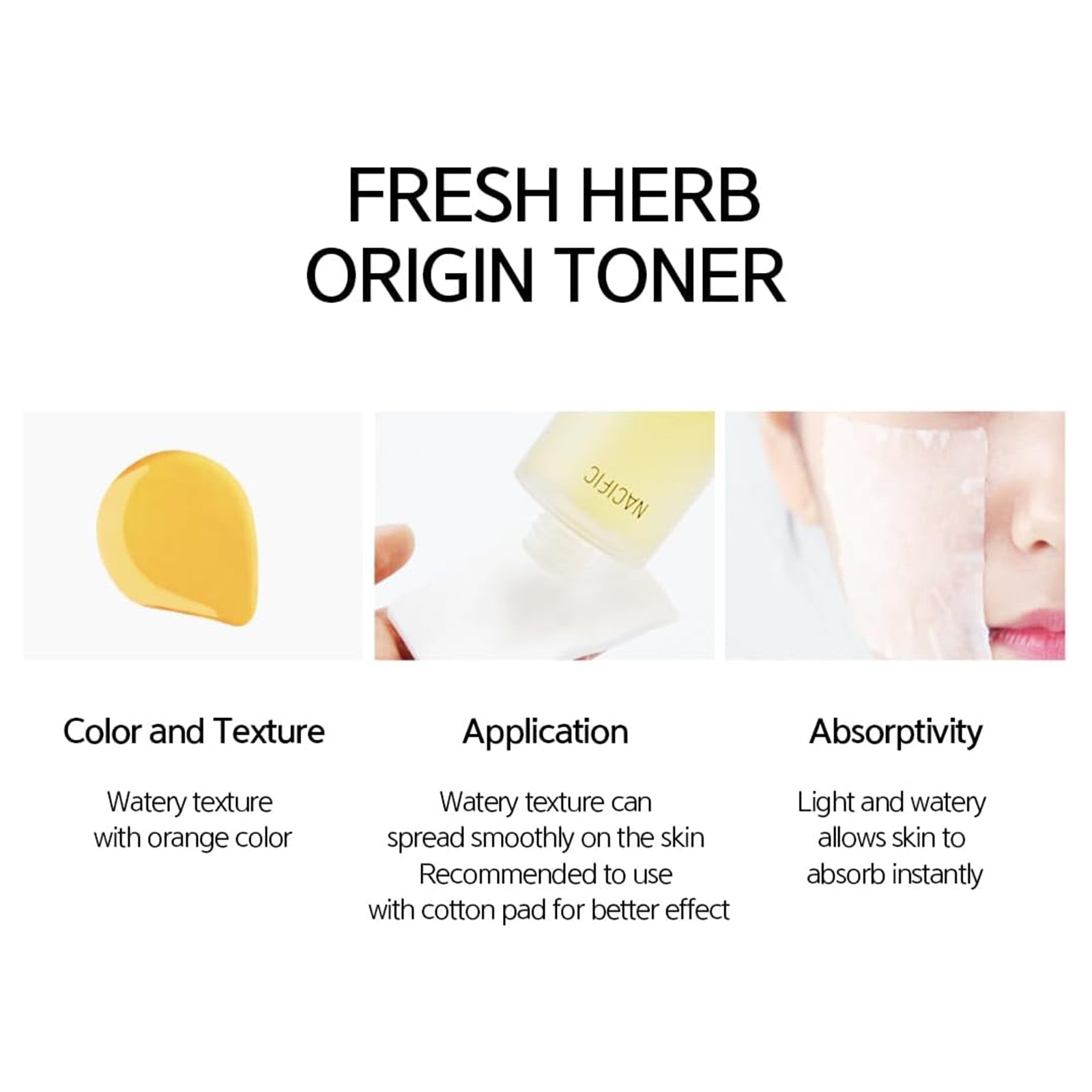 [ NACIFIC ] Fresh Herb Origin Toner, 150ml