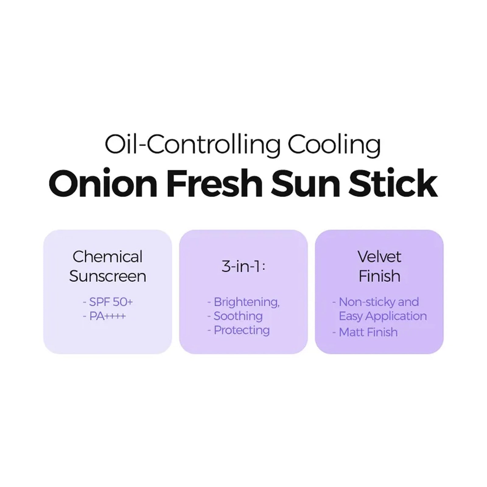 [ ISNTREE ] Onion Fresh Light Sun Stick, 22g / 0.77 oz