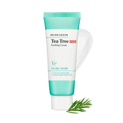 BRING GREEN Tea Tree Cica Soothing Cream, 100ml / 3.38 fl.oz