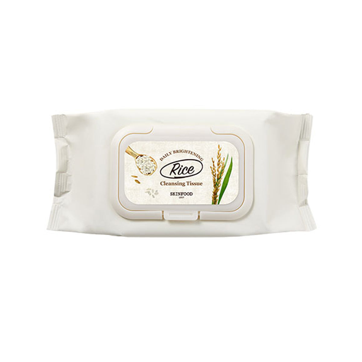 [ SKINFOOD ] Rice Cleansing Tissue 380ml / 80 pcs