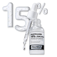 [ FRANKLY ] Niacinamide 15% & Zinc Beads 1.2% Serum 30ml / 1 fl.oz