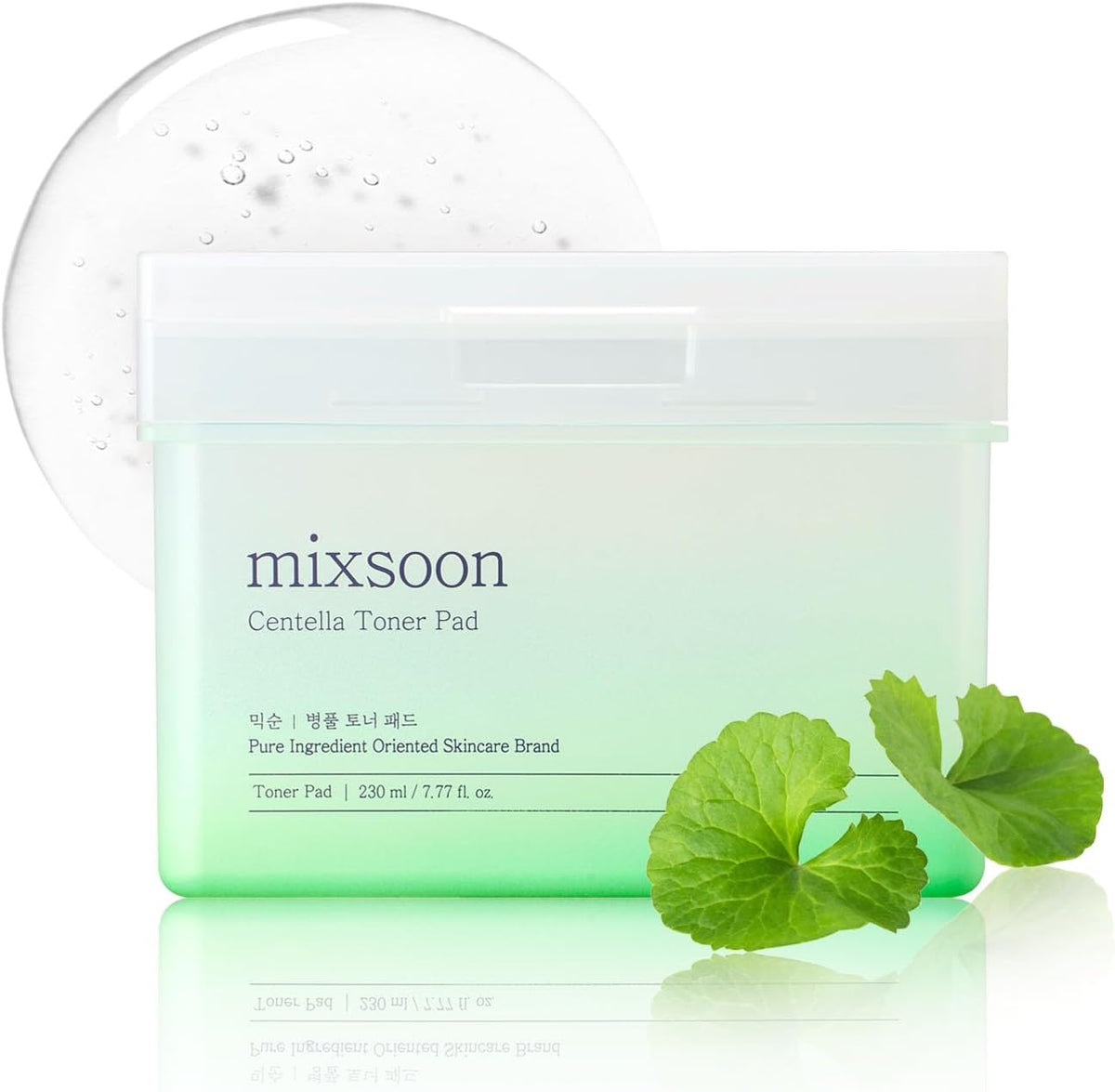 [ MIXSOON ] Centella Toner Pad 280ml / 9.46 fl.oz / 70 sheets