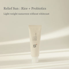 [ Beauty of Joseon ] Relief Sun : Rice + Probiotics Sunscreen (50ml x 2ea) x 3 BOX SET