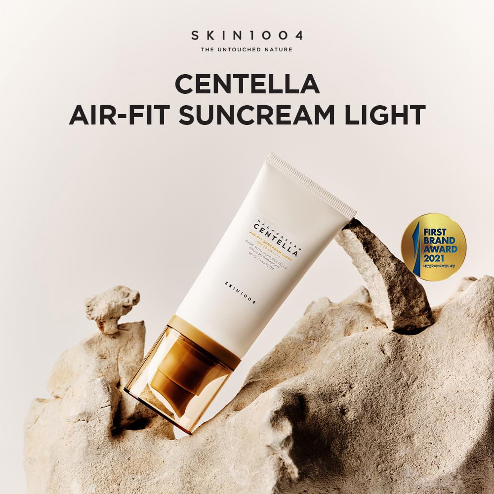 [ Skin1004 ] Madagascar Centella Air-Fit Suncream Light SPF30 PA++++ 50ml /  1.69 fl.oz