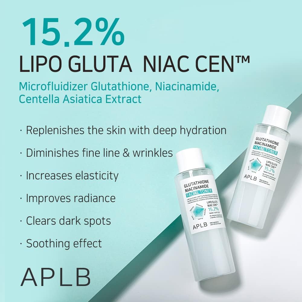 [ APLB ] Glutathione Niacinamide Facial Toner 160ml / 5.41 fl.oz