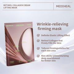 [ MEDIHEAL ] Retinol Collagen Cream Lifting Mask 10-PACK