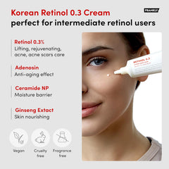 [ FRANKLY ] Retinol 0.3% Cream 20ml / 0.7 fl oz