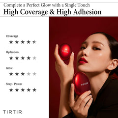 TIRTIR Mask Fit Red Cushion 9 Shade Sample Kit 0.03oz (1g) X 9ea