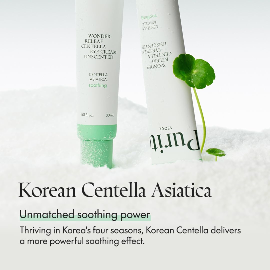 [ PURITO ] SEOUL Wonder Releaf Centella Eye Cream Unscented 30 ml / 1.01 fl.oz