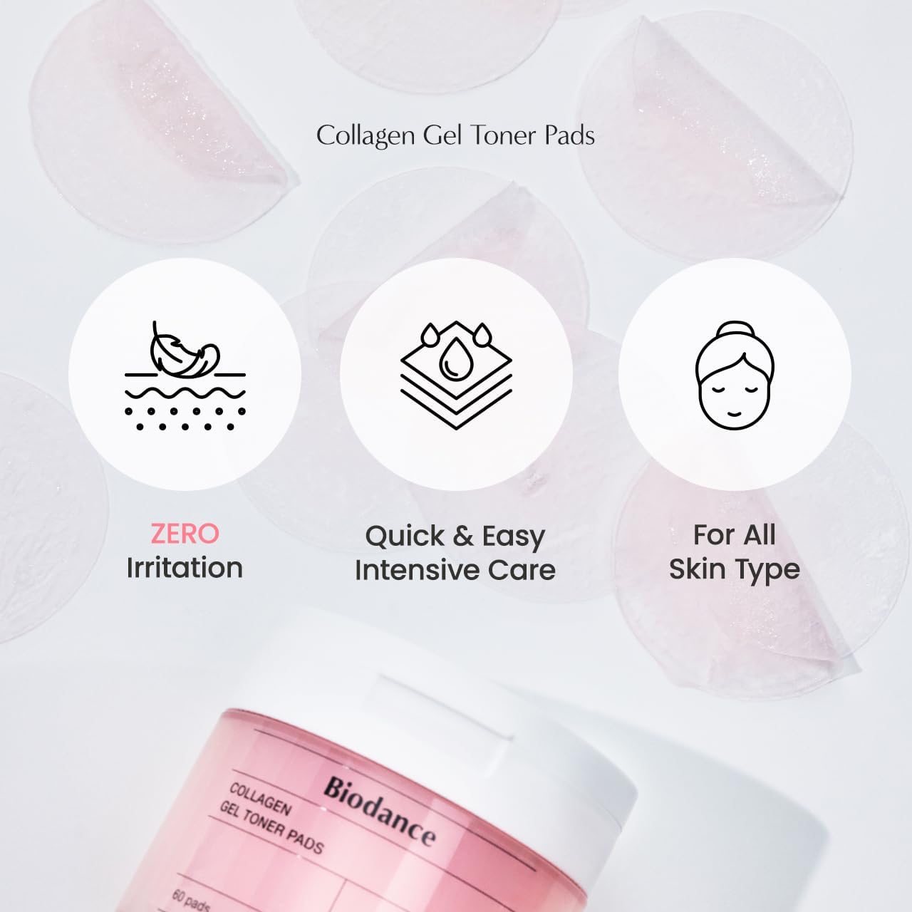 [ Biodance ] Collagen Gel Toner Pads 60pads / 140g