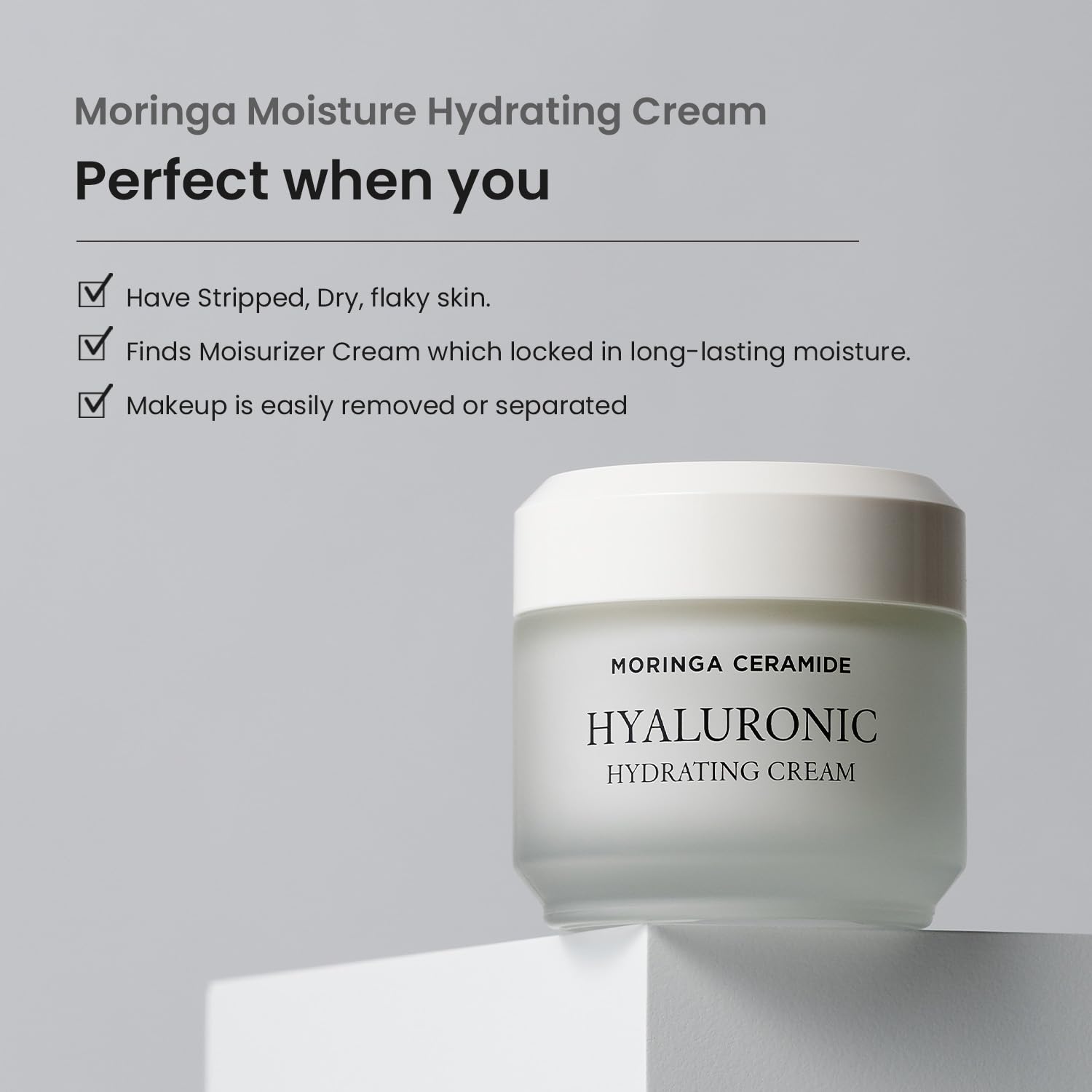 [ HEIMISH ] Moringa Ceramide Hyaluronic Hydrating Cream 1.69 fl.oz / 50ml