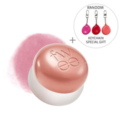 FWEE Lip&Cheek Blurry Pudding Pot (5colors) + RANDOM KEYCHAIN