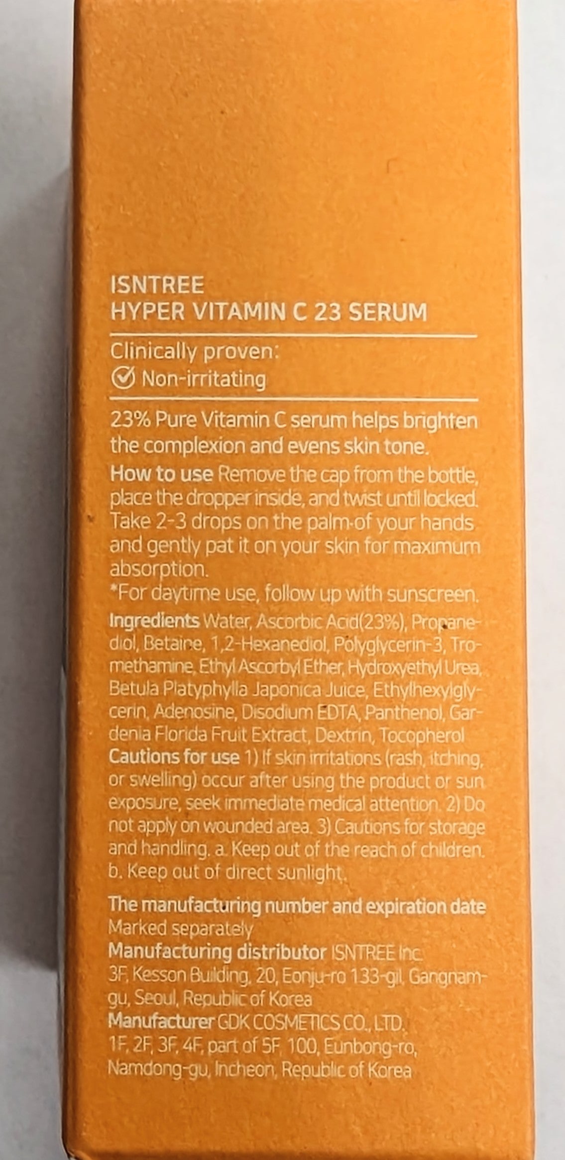 [ ISNTREE ] Hyper Vitamin C 23 Serum, 20ml 0.67 fl.oz.