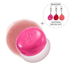 FWEE Lip&Cheek Blurry Pudding Pot (5colors) + RANDOM KEYCHAIN