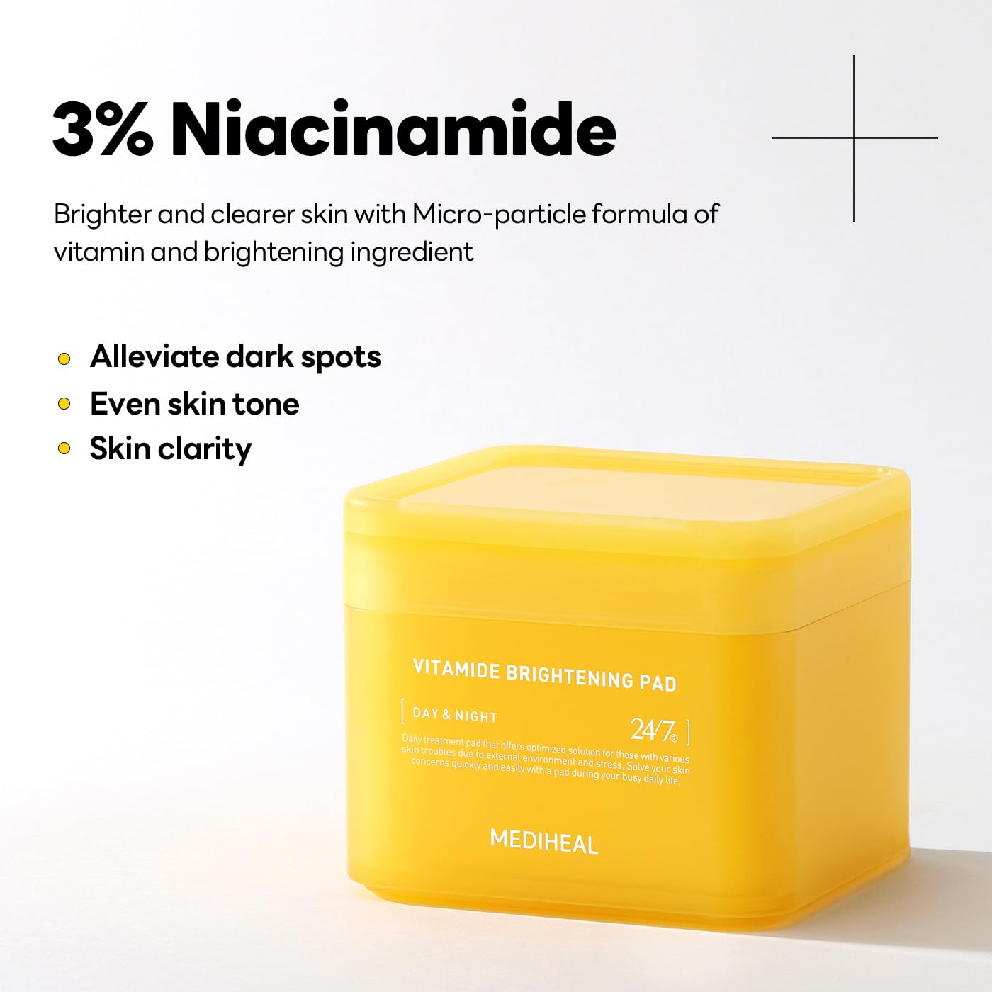 Mediheal Vitamide Duo (Vitamide Pad + Derma Modeling Pack Vitamin Brightening)