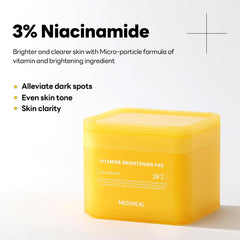 Mediheal Vitamide Duo (Vitamide Pad + Derma Modeling Pack Vitamin Brightening)