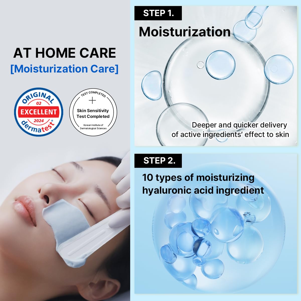 Mediheal Watermide Duo (Watermide Toner Pad + Derma Modeling Pack Hyaluronate Moisture )