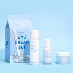 [ NACIFIC ] x Stray Kids Uyu Cream 4-Piece Skincare Set, with 8 PCS Photo Cards