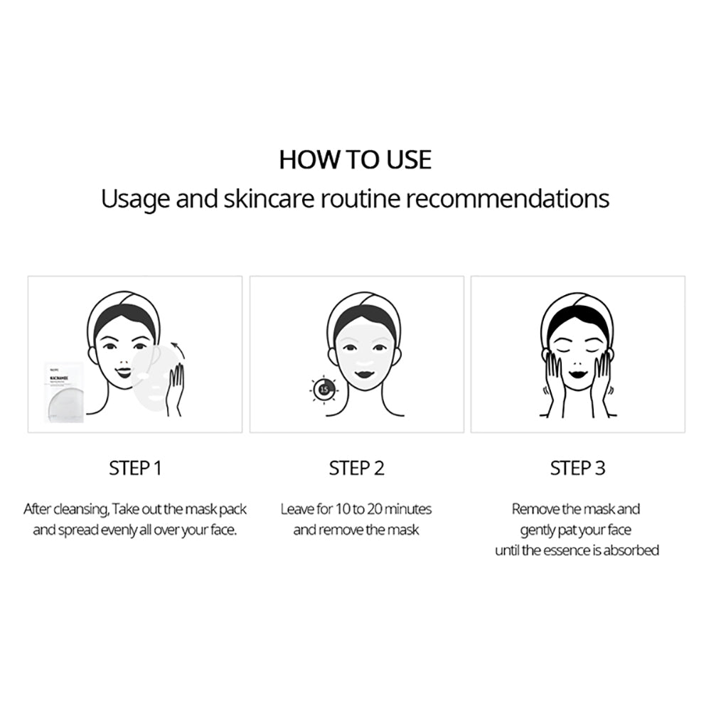 [ NACIFIC ] Niacinamide Mask Pack 10 EA