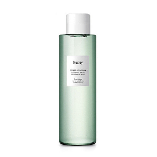 [ Huxley ] Secret of Sahara Cleansing Water; Be Clean, Be moist 200ml - KosBeauty