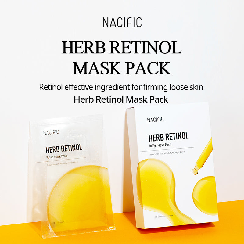 [ NACIFIC ] Herb Retinol Relief Mask Pack 10 EA